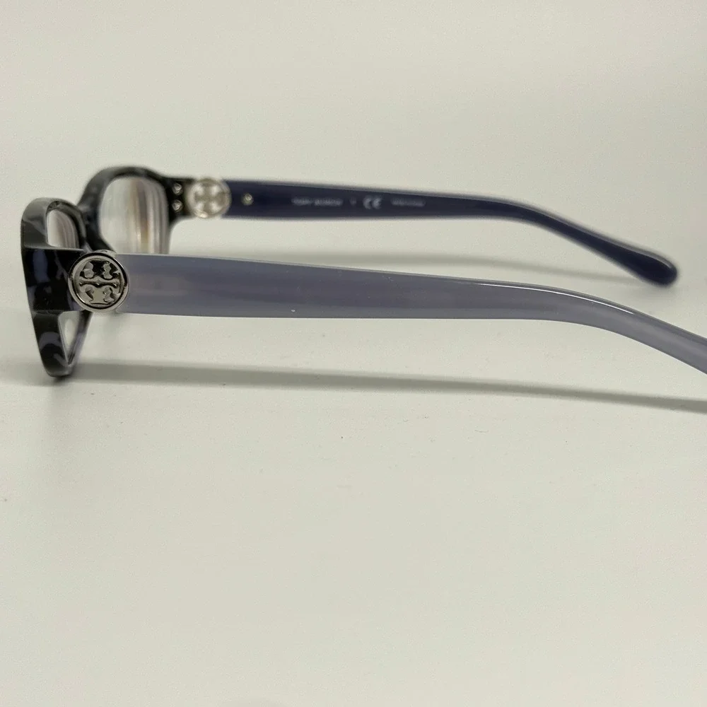 Tory‎ Burch TY 2055 1475 Blue Tortoise Eyeglass Frames 53-16-135 Womens Eyewear